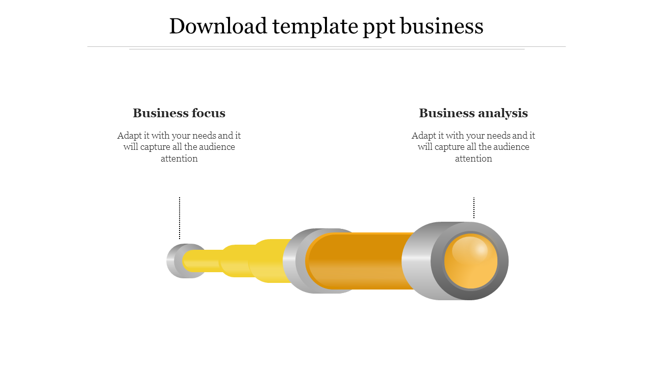 download template ppt business-Yellow